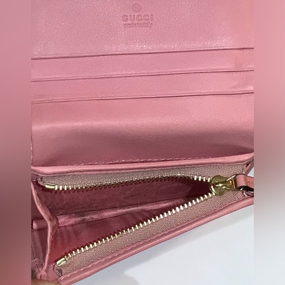 GUCCI GG Marmont Python Compact Wallet- Pink ❤️‍🔥 - Picture 12 of 17